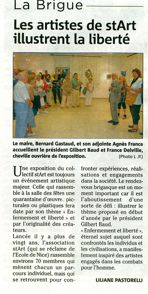 Enfermement Liberté à La Brigue 2011